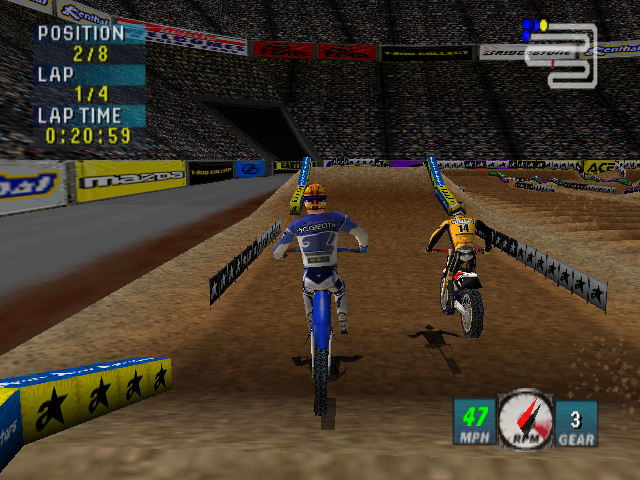 Screenshot Jeremy McGrath Supercross 2000