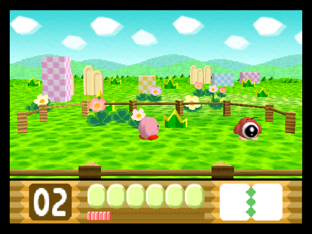 Screenshot Kirby 64 : The Crystal Shards