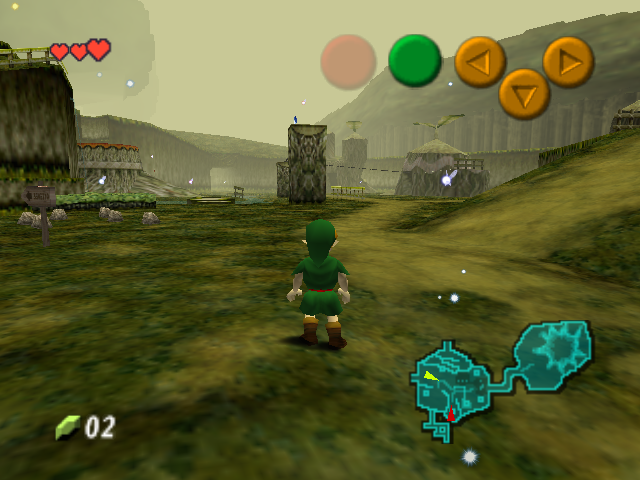 Screenshot The Legend of Zelda : Ocarina of Time Master Quest