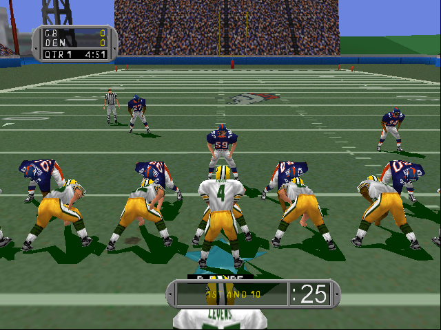 Screenshot Madden NFL 99