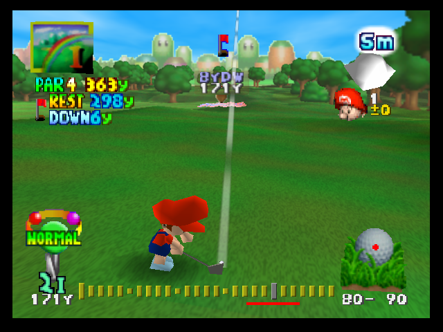 Screenshot Mario Golf