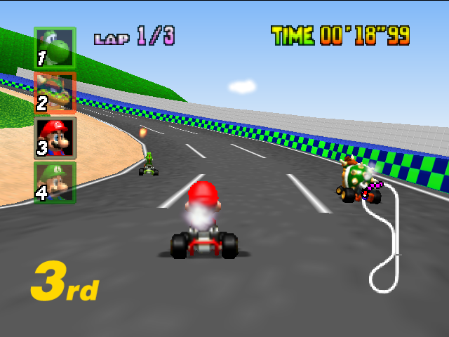 Screenshot Mario Kart 64