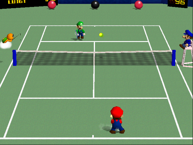 Screenshot Mario Tennis