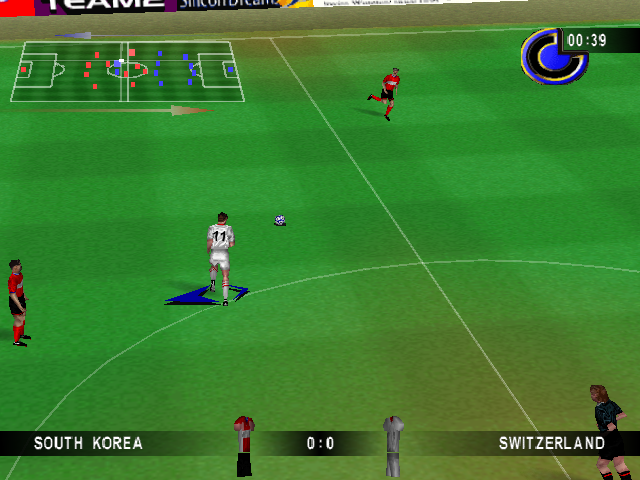 Screenshot Michael Owen's World League Soccer 2000