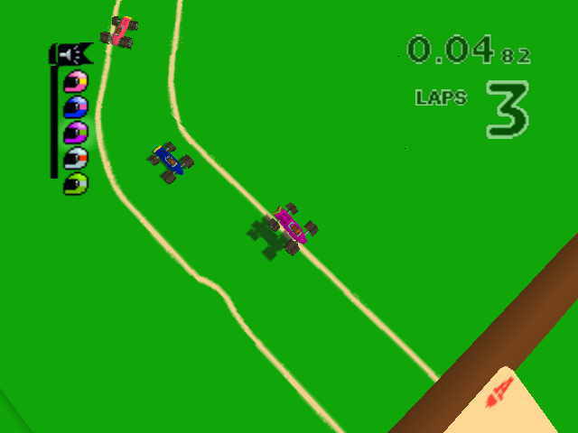 Screenshot Micro Machines 64 Turbo