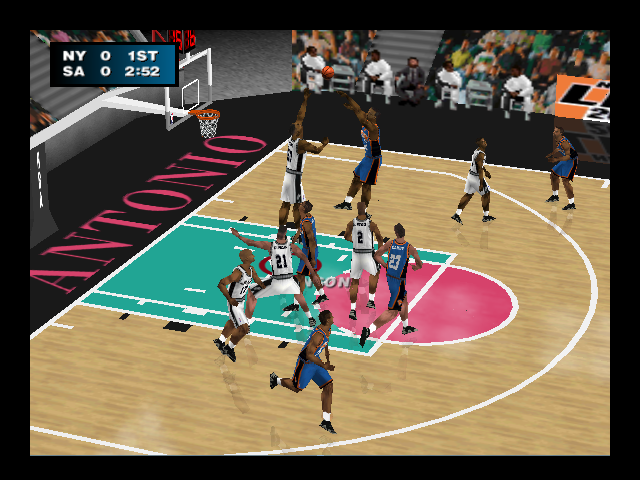 Screenshot NBA Live 2000