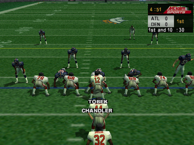 Screenshot NFL Quarterback Club 2000