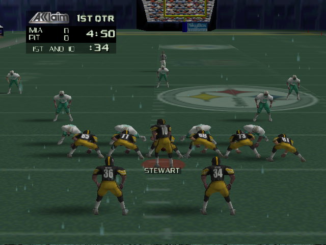 Screenshot NFL Quarterback Club 98