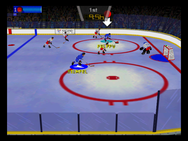 Screenshot Olympic Hockey '98