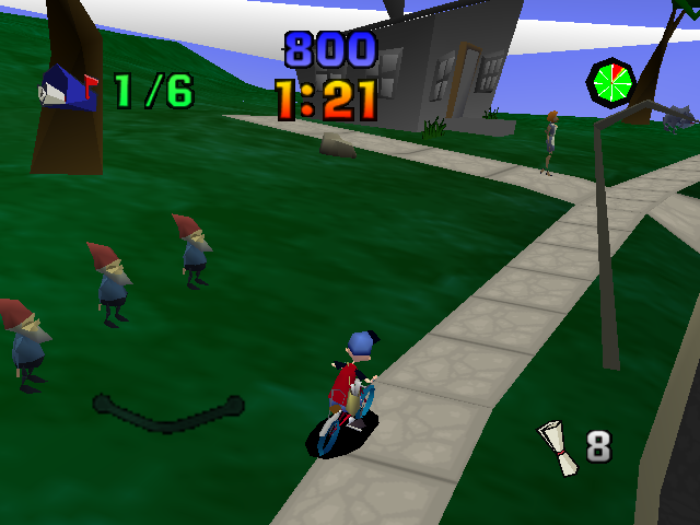 Screenshot Paperboy