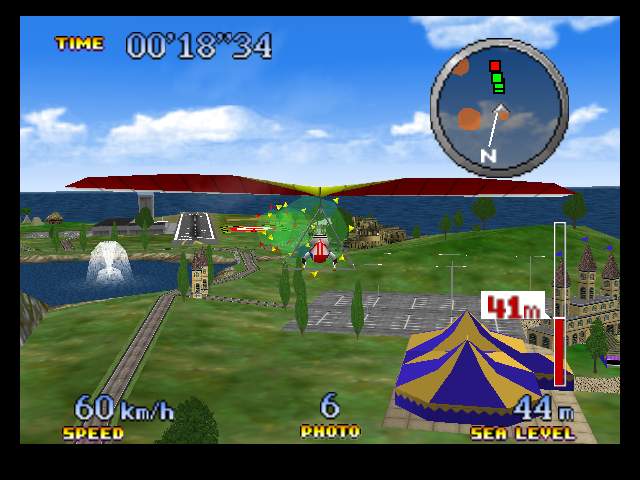 Screenshot Pilotwings 64