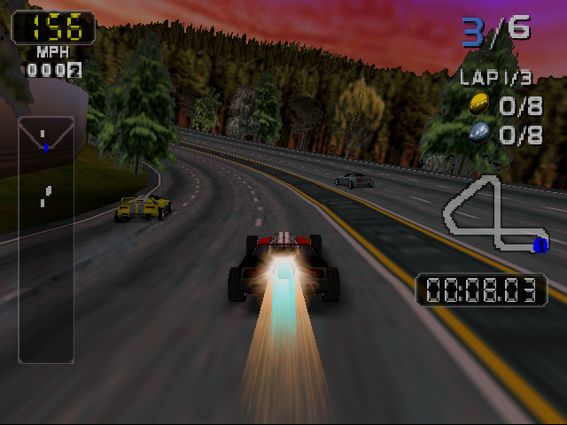 Screenshot San Francisco Rush 2049
