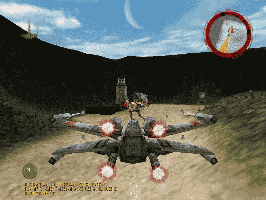 Screenshot Star Wars : Rogue Squadron