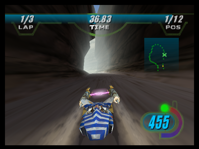 Screenshot Star Wars Episode I : Racer