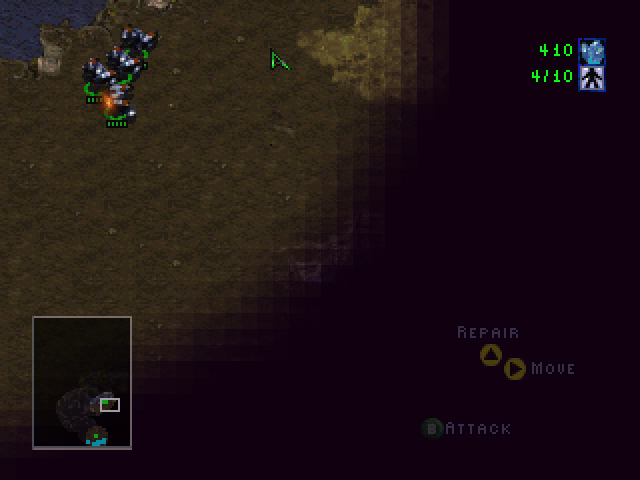 Screenshot StarCraft 64