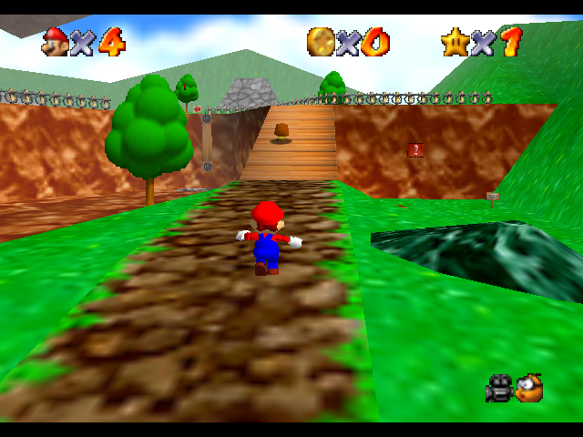 Screenshot Super Mario 64