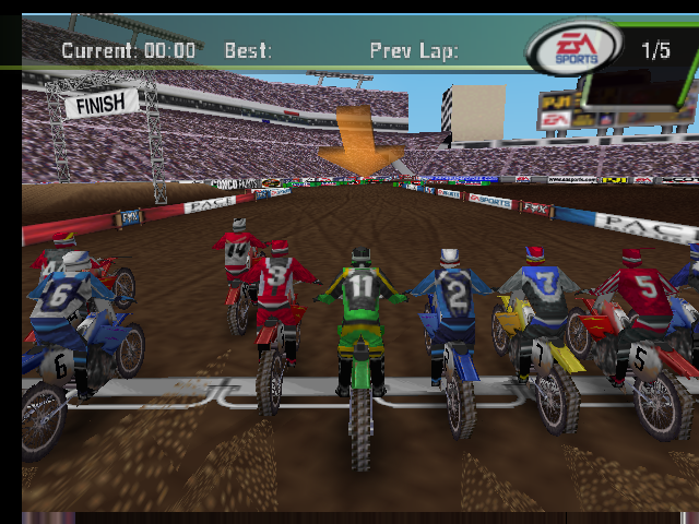 Screenshot Supercross 2000