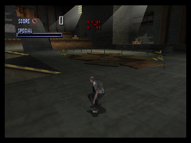 Screenshot Tony Hawk's Skateboarding