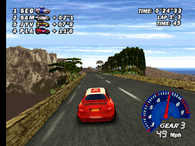 Screenshot V-Rally Edition 99