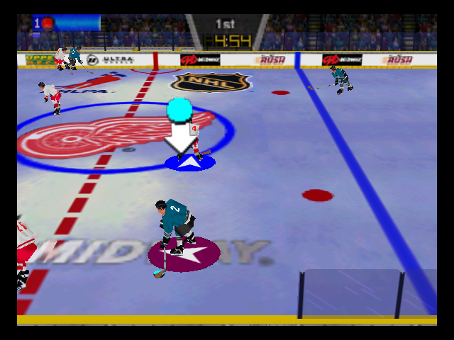 Screenshot Wayne Gretzky's 3D Hockey '98