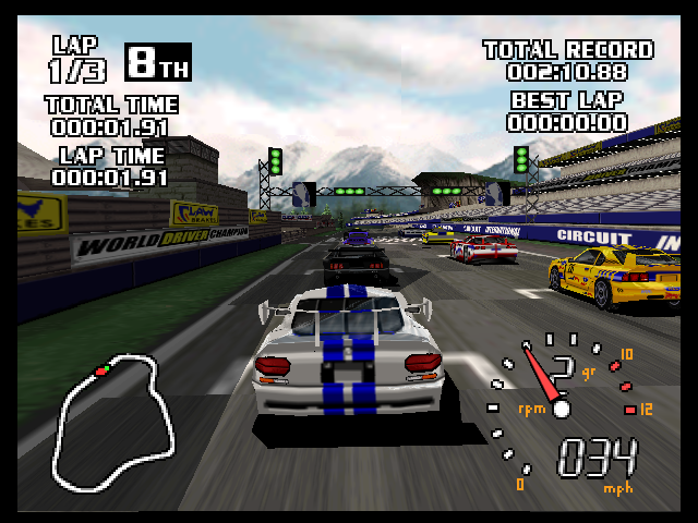 Screenshot World Driver Championship