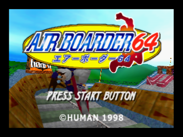 Screenshot Air Boarder 64