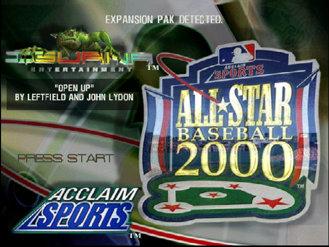 Screenshot All-Star Baseball 2000