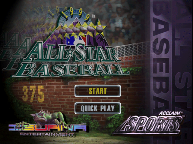 Screenshot All-Star Baseball 99