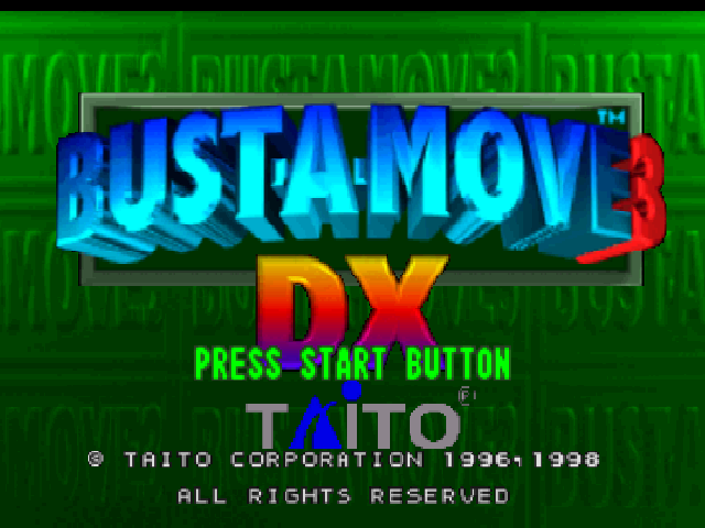 Screenshot Bust-A-Move 3 DX