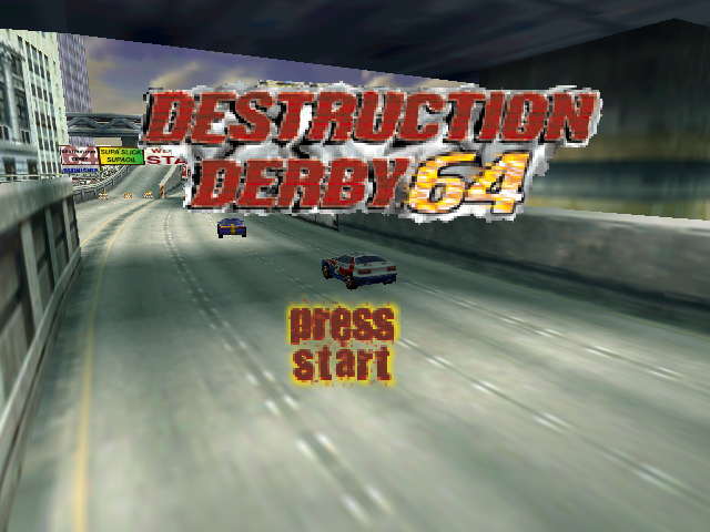 Screenshot Destruction Derby 64