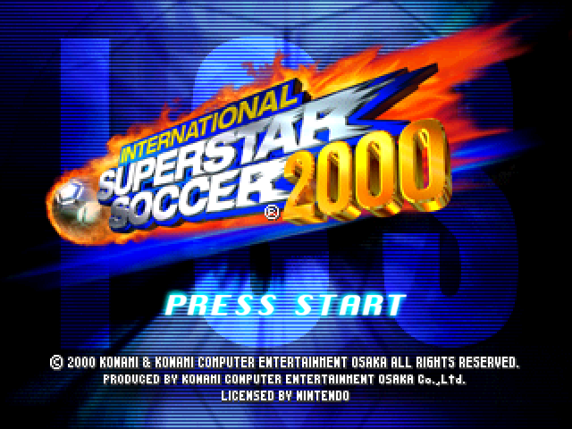 Screenshot International Superstar Soccer 2000