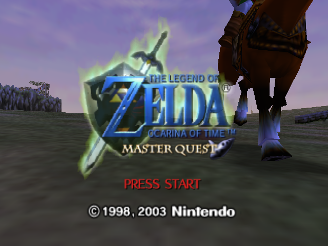 Screenshot The Legend of Zelda : Ocarina of Time Master Quest