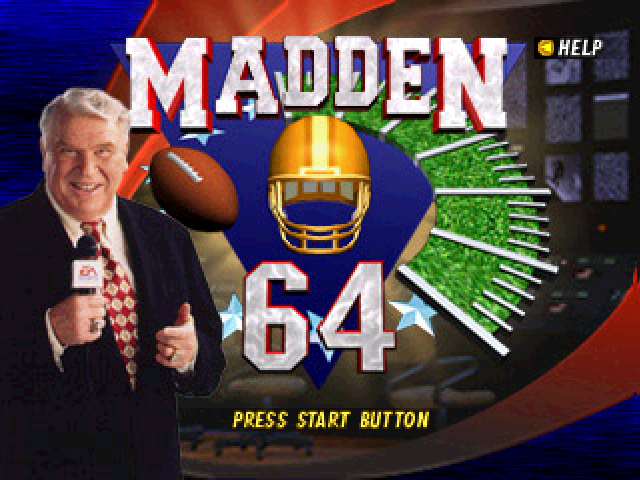 Screenshot Madden Football 64