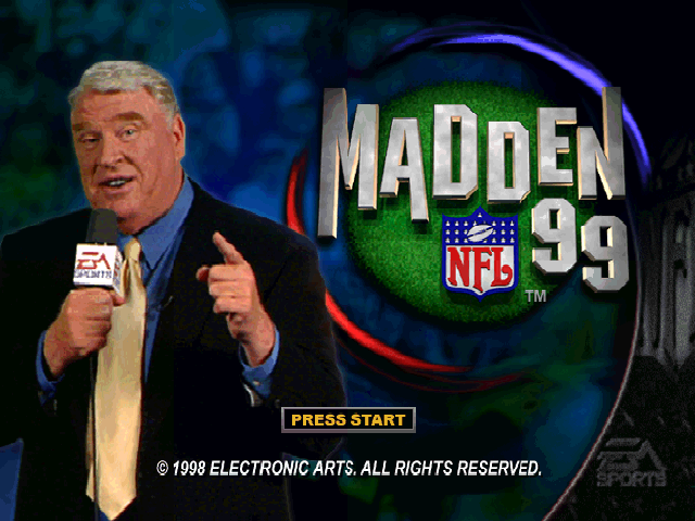 Screenshot Madden NFL 99