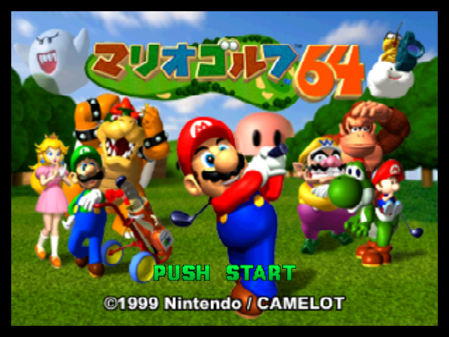 Screenshot Mario Golf