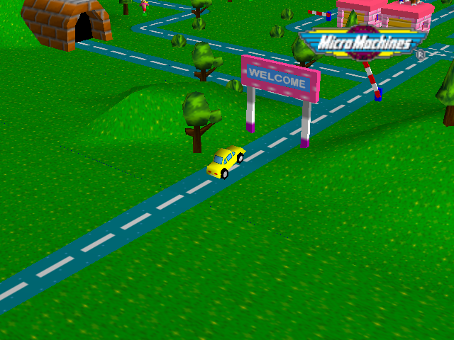 Screenshot Micro Machines 64 Turbo