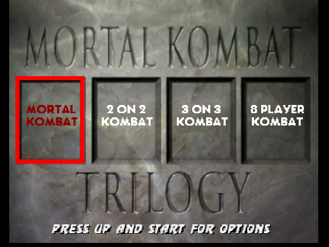 Screenshot Mortal Kombat Trilogy