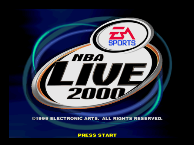 Screenshot NBA Live 2000