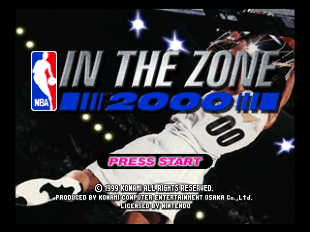Screenshot NBA in the Zone 2000