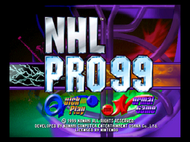 Screenshot NHL Pro 99