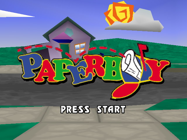 Screenshot Paperboy