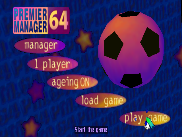 Screenshot Premier Manager 64
