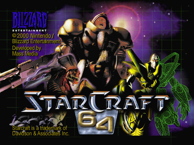 Screenshot StarCraft 64