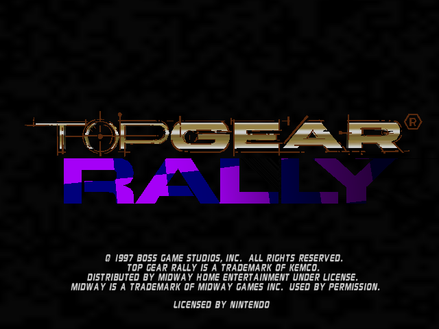 Screenshot Top Gear Rally