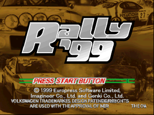 Screenshot V-Rally Edition 99