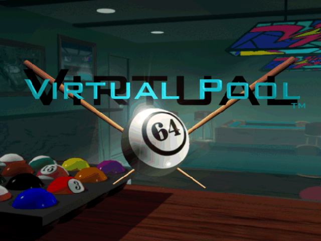Screenshot Virtual Pool 64
