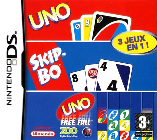 3 Game Pack! - Uno & Skip-Bo & Uno Free Fall