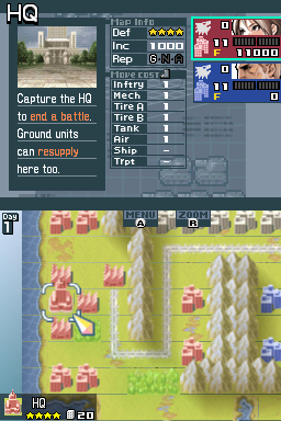 Screenshot Advance Wars : Dark Conflict