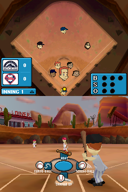 Screenshot Backyard Baseball '09