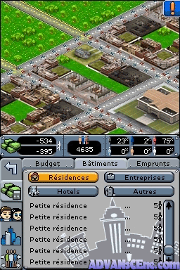 Screenshot City Life DS